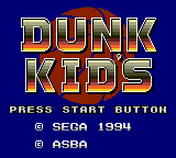 Заставка игры Dunk Kids